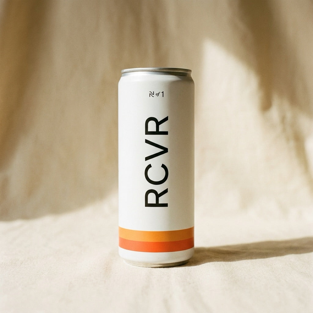 RCVR can - front view