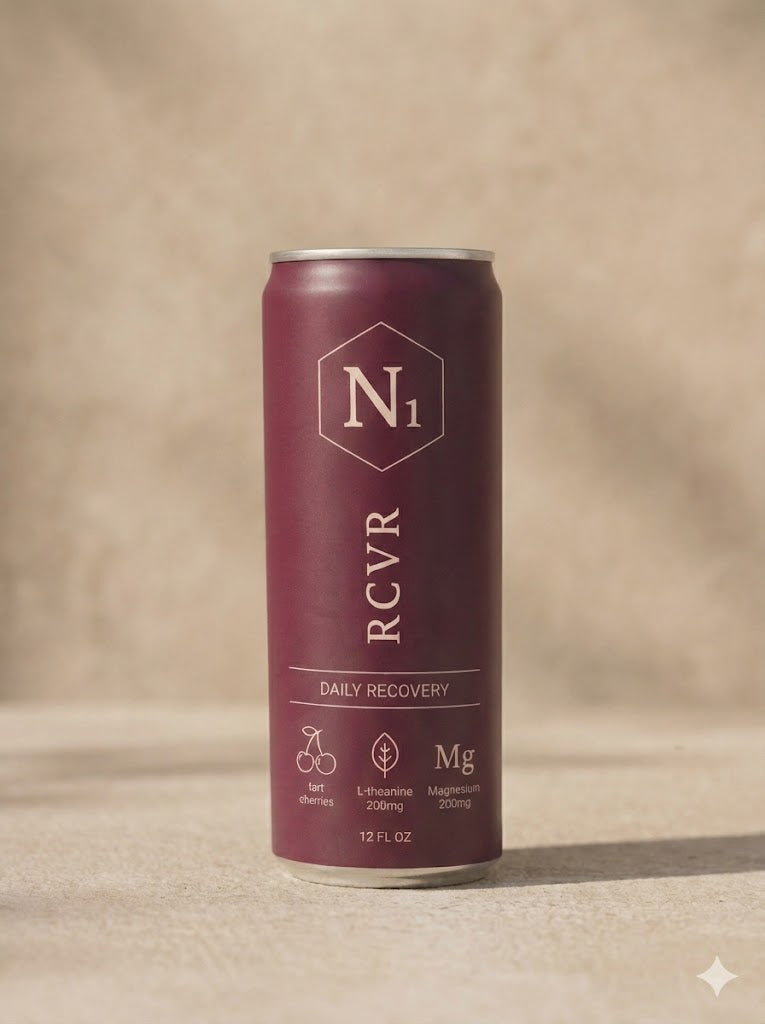 RCVR - Sparkling Tart Cherry Recovery Drink (12-Pack)